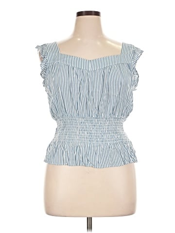 Market and Spruce Sleeveless Blouse (view 1)