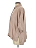 Everlane Solid Tan 3/4 Sleeve Button-Down Shirt Size L - photo 5