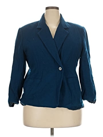 Joan Leslie Wool Blazer (view 1)