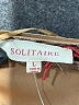 Solitaire 100% Polyester Black Cardigan Size L - photo 7