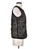 Max Studio 100% Polyester Floral Black Sleeveless Blouse Size S - photo 4