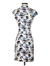 Clover Canyon Print Blue Cocktail Dress Size XS - photo 2