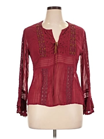 Emanuel Emanuel Ungaro Long Sleeve Blouse (view 1)