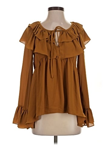 Moon River Long Sleeve Blouse (view 1)