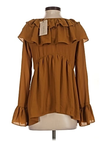Moon River Long Sleeve Blouse (view 2)