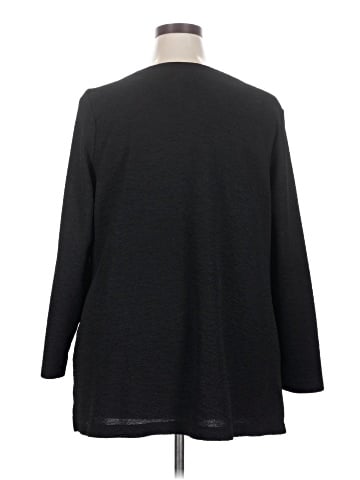 Dana Buchman Long Sleeve Henley (view 2)