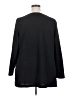 Dana Buchman 100% Polyester Solid Black Long Sleeve Henley Size 2X - photo 2