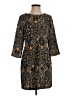 Tahari 100% Polyester Paisley Black Casual Dress Size 2 - photo 1
