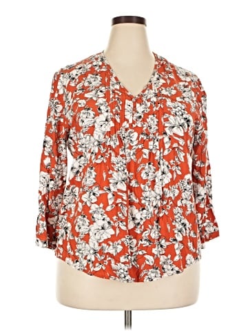Fun2Fun 3/4 Sleeve Blouse (view 1)