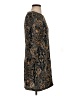 Tahari 100% Polyester Paisley Black Casual Dress Size 2 - photo 4