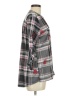 French Laundry 100% Polyester Plaid Gray 3/4 Sleeve Blouse Size M - photo 4