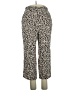 Sanctuary 100% Rayon Animal Print Gold Casual Pants Size XL - photo 1