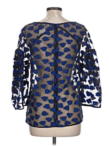 Lela Rose 3/4 Sleeve Blouse (view 2)