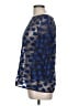 Lela Rose Blue 3/4 Sleeve Blouse Size 10 - photo 5