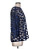 Lela Rose Blue 3/4 Sleeve Blouse Size 10 - photo 4