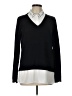 Adrianna Papell 100% Polyester Black Pullover Sweater Size L - photo 1