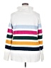 Style&Co Color Block White Turtleneck Sweater Size XXL - photo 2