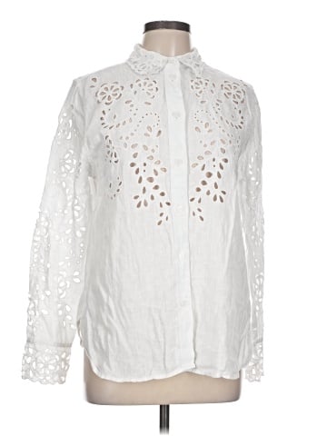 J.Crew Collection Long Sleeve Blouse (view 1)