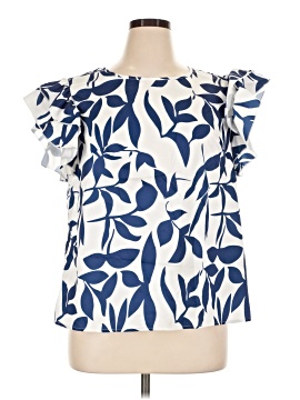 Emery Rose Short Sleeve Blouse