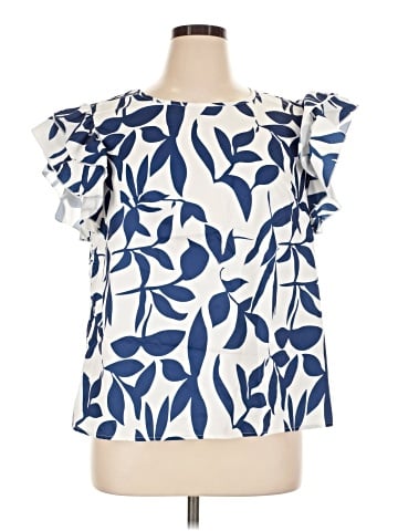 Emery Rose Short Sleeve Blouse (view 1)