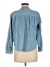 Madewell Blue Long Sleeve Blouse Size M - photo 2