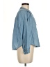 Madewell Blue Long Sleeve Blouse Size M - photo 4