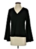 Cooper & Ella Black Long Sleeve Blouse Size XS (0) - photo 1