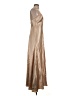 Jenny Yoo Collection 100% Polyester Metallic Tan Cocktail Dress Size 4 - photo 4