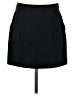 T by Alexander Wang 100% Polyester Solid Black Casual Skirt Size 4 - photo 1