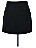 T by Alexander Wang 100% Polyester Solid Black Casual Skirt Size 4 - photo 2