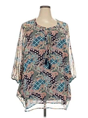 Daniel Rainn 3/4 Sleeve Blouse (view 1)