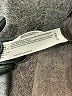 Eileen Fisher 100% Leather Gray Jeggings Size 6 - photo 8