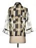 Nicola Print Green 3/4 Sleeve Blouse Size S - photo 2