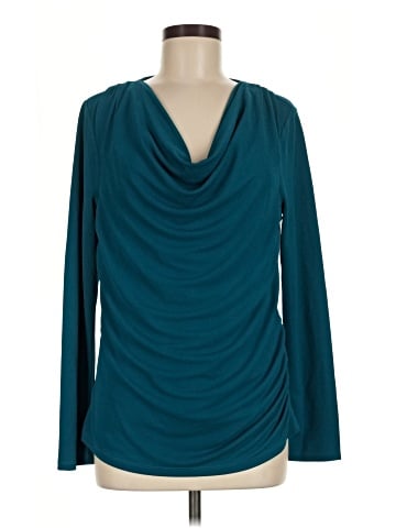 Donna Karan New York Long Sleeve Blouse (view 1)