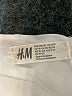 H&M 100% Polyester Color Block White Windbreaker Size 12 - 14 - photo 3