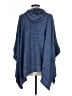 Athleta Blue Poncho Size L - photo 2