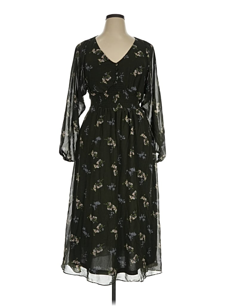 Pre-owned City Chic Casual Dress In Black