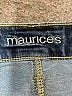 Maurices Solid Blue Jeans Size 10 - photo 7