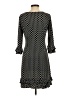 MSK Polka Dots Black Casual Dress Size S - photo 2
