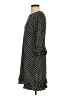 MSK Polka Dots Black Casual Dress Size S - photo 5