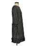 MSK Polka Dots Black Casual Dress Size S - photo 4