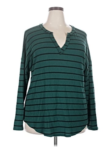 Perch by Blu Pepper Long Sleeve Henley (view 1)