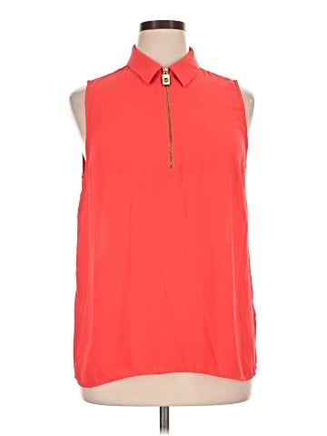 MICHAEL Michael Kors Sleeveless Blouse (view 1)