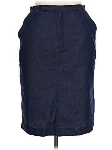 Lizwear by Liz Claiborne Denim Skirt (view 1)