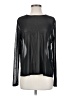 Lulus 100% Polyester Black Long Sleeve Top Size S - photo 1