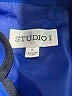 Studio 1 100% Polyester Blue Blazer Size 8 - photo 6