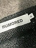 RUMORED Stars Black Cocktail Dress Size M - photo 7