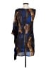 Soprano 100% Polyester Graphic Blue Cocktail Dress Size XS - photo 2