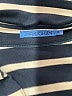 J. McLaughlin 100% Cotton Stripes Blue 3/4 Sleeve Button-Down Shirt Size XL - photo 7