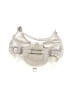 Jimmy Choo Metallic Silver Ivory Hobo One size - photo 1